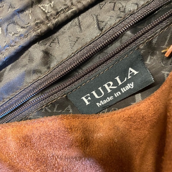 Authentic Furla bag bought in Italy, side, excellent condition - Picture 1 of 5